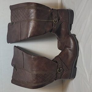 GBG Guess brown knee high riding boots